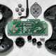 Illustration for article titled Deconstructed Gaming Controllers Reveal Gorgeous Old School Guts